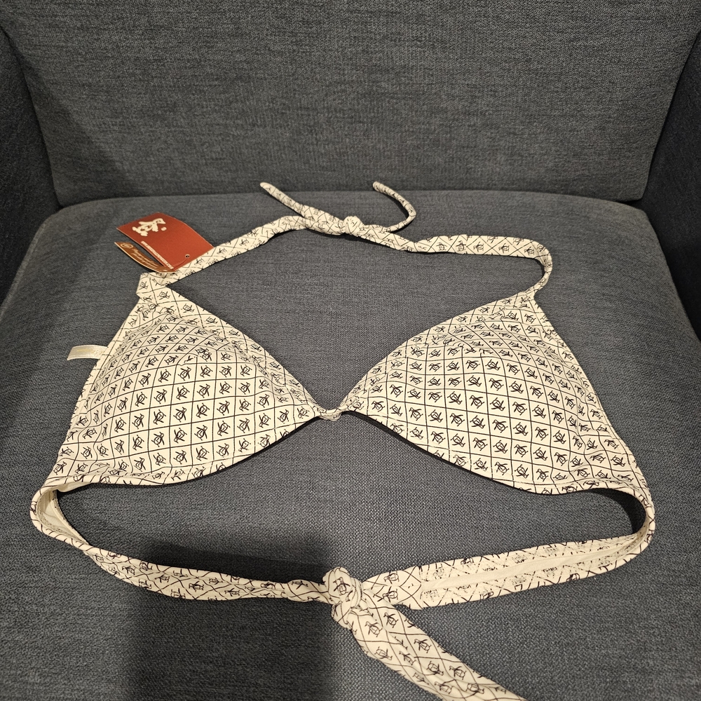 Patterned Bikini Top